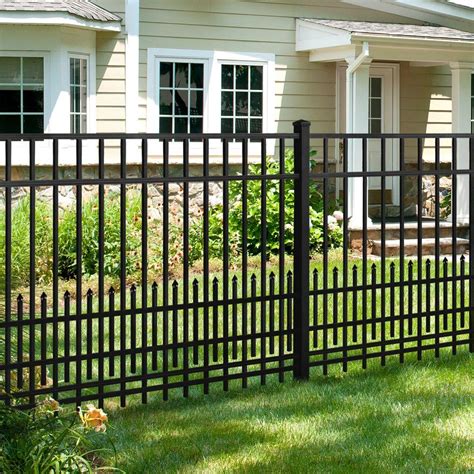 31x48 black metal fencing box of 5|residential aluminum fence for sale.